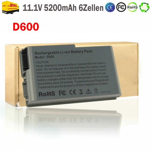 D600 akku für dell - d600,