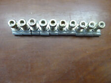 10 Stück Nutenstein Gleitmutter  Hammermutter M8 Aluminium mit Imbusschraube