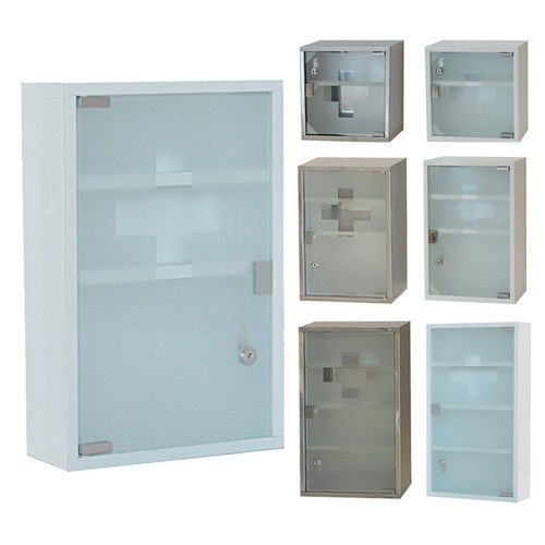 Stahl medizinschrank - stahl,