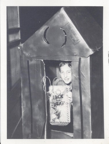 1960s halloween snapshot foto - halloween,