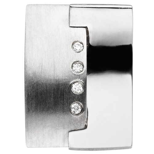 Anhänger rund 950 - , platin