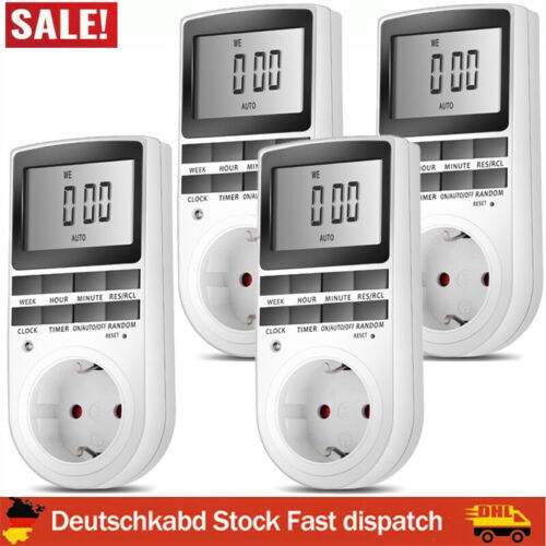4stück digitale zeitschaltuhr - 4stück,