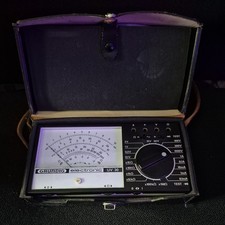 Grundig Electronic Universalvoltmeter UV 30 - Vintage Retro Sammler Leder-Etui