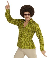 70er Jahre Retro Herren HEMD