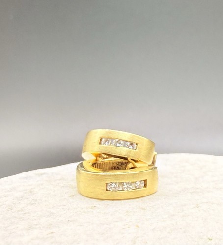 Creolen 585 gold - mit, 6