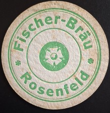 VK Bierdeckel Brauerei Fischer