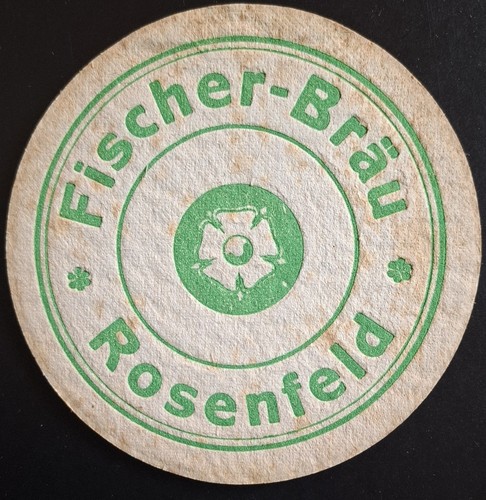 Bierdeckel brauerei fischer - vk,