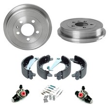 Polo 9N 9N3 Bremstrommel Set