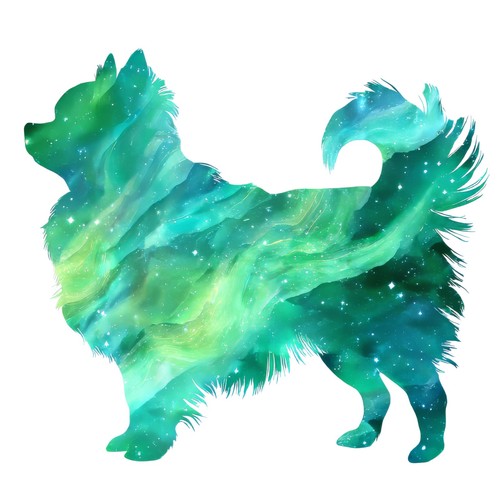 Sticker hund aurora - 2x,