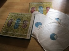 3 LP Box Johann Sebastian Bach Hohe Messe  H-Moll  Vinyl Eterna DDR 8 20 074-076