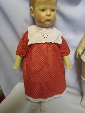 allerfeinstes Kleid doppellagig von meinem Kruse Johanniskind 35 cm