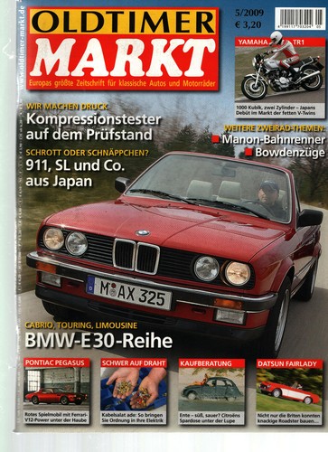 Zeitschrift oldtimer markt mai - zeitschrift,