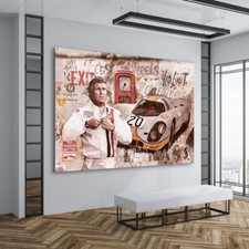 Leinwand Bild Steve Mcqueen