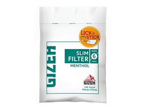 Gizeh menthol slim - slim, filter