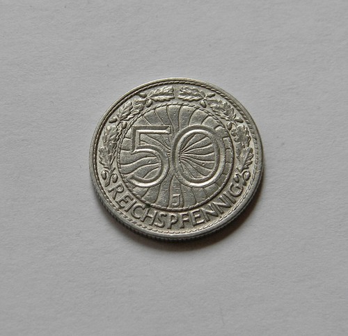 Weimar reichspfennig 1933 - weimar:, 50