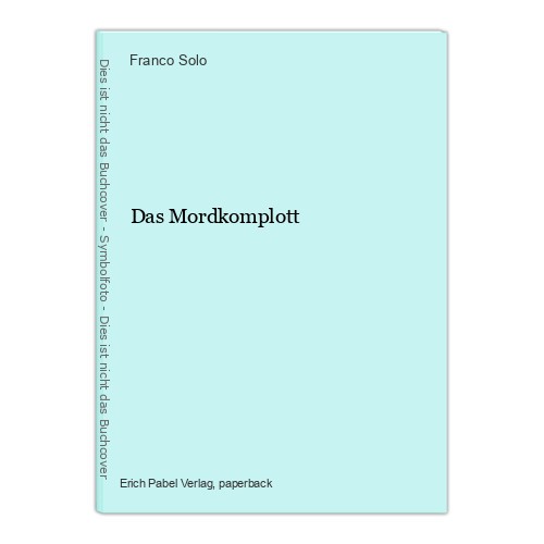 Das mordkomplott solo franco - solo,, franco: