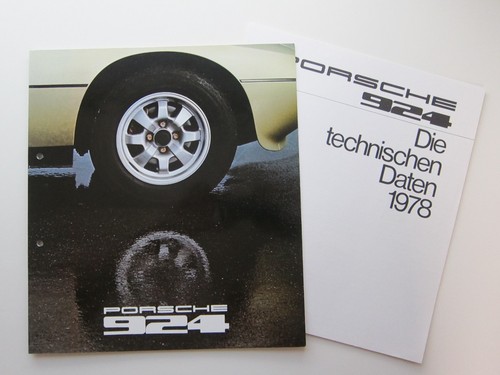 Porsche 924 prospekt - porsche, 924,