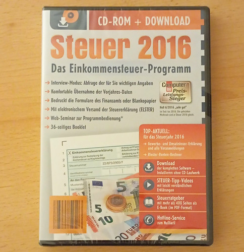 Steuer 2016 - ,