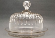 Käse-, Butterglocke, Glas