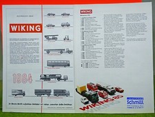 Wiking kataloge 1985 - wiking, +