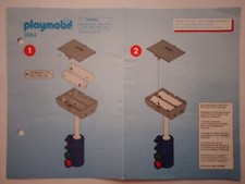 Playmobil Bauanleitung 3264 Elektronische Verkehrsampel A5 , 4 Seiten
