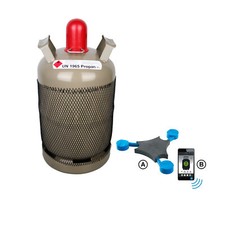 GOK Füllstandsanzeiger Senso4s BASIC + 11kg Propangasflasche (leer)