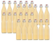 24 x Leere Glasflaschen mit