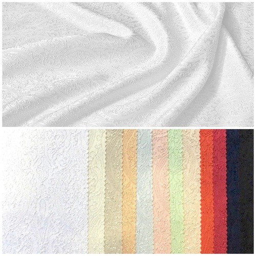 Jacquard stoff floral - jacquard,