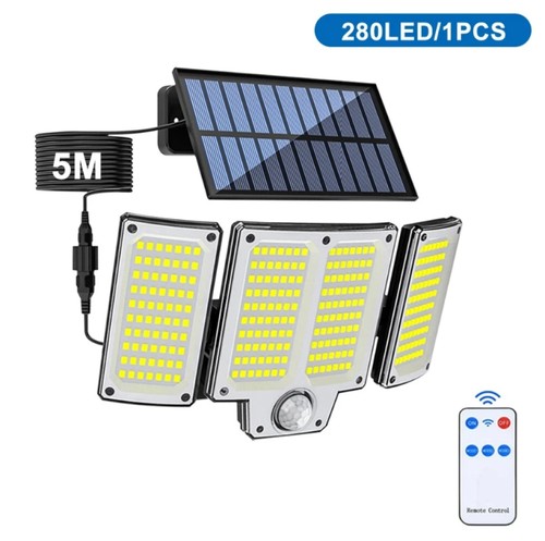 280 led solarleuchte mit - led,