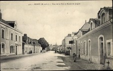 Ak Féneu Maine et Loire, Rue