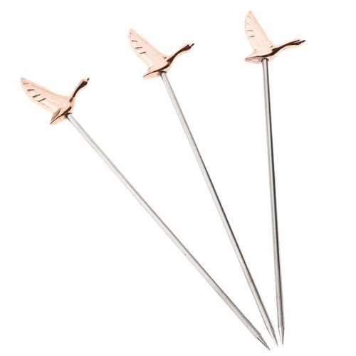 3pcs edelstahl cocktail - cocktail, picks