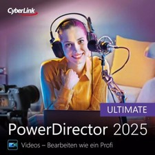 Cyberlink PowerDirector 2025 Ultimate / Dauerlizenz / 1 PC / KEY (ESD)