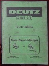 Deutz Schlepper D 25 , D 25 S