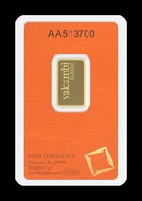 Goldbarren  5 Gramm / 999,9