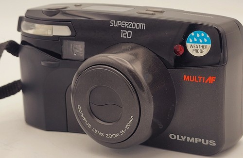 Analogkamera olympus superzoom - analogkamera,
