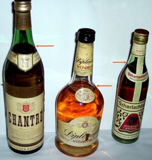 3 alte deutsche Weinbrände