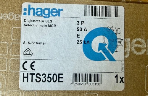 Hager hts350e sls - hager,