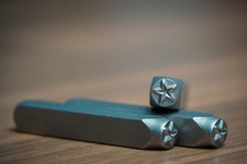 - Schlagstempel - STERN - Höhe ca.6,3mm - PUNZE - Schlagzahl - Symbol