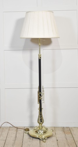 Messing teleskop stehlampe - messing, |