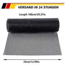 Racing Gitter 100x33cm Schwarz Masche 12x6mm Auto Tuning Renngitter Alugitter
