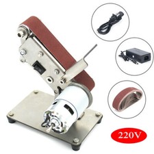 Elektrisch Mini Bandschleifer Winkelschliefer Tischschliefer Schleifmaschine DIY
