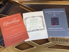 Klaviernoten Konvolut Oper
