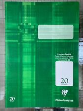 Schulheft A4 32 Blatt blanko Clairefontaine I Neu / unbenützt