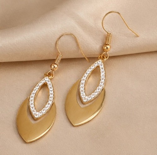 Goldene kristall blatt - goldene,