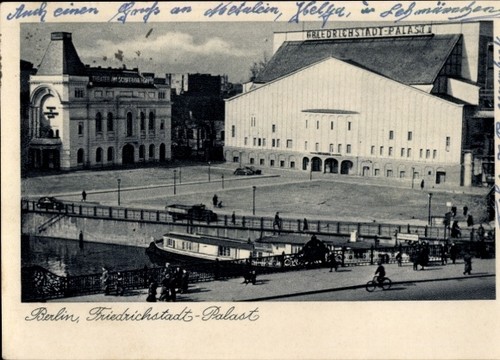 Berlin blick über die - ak,