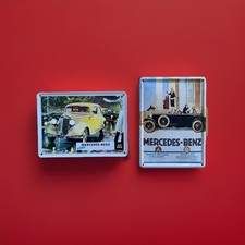 SET Blechschilder Mercedes Benz Daimler Werbung Sammler