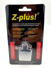 Z-PLUS SINGLE-FLAME Gaseinsatz für Benzinfeuerzeuge z.B. für Zippo / Nachfüllbar
