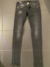 True Religion Stella  Original Jeans schwarz grau Nieten dG 25 nwt