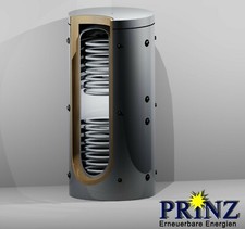 Pufferspeicher 800 Liter mit 2