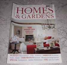 Homes & Gardens 1/2001 Arts & Crafts Irland Sizilien Hatfield Barcelona England
